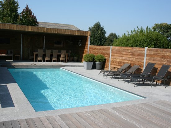 bouwvergunning zwembad Vlaanderen